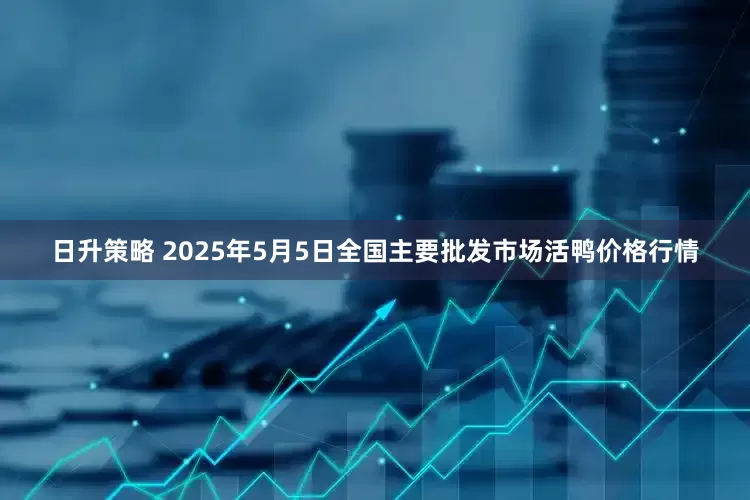 日升策略 2025年5月5日全国主要批发市场活鸭价格行情